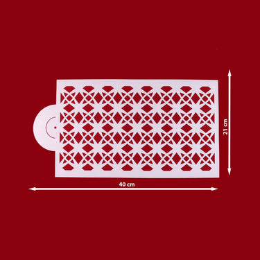 Cake Stencil Design #11 - ViaCheff.com